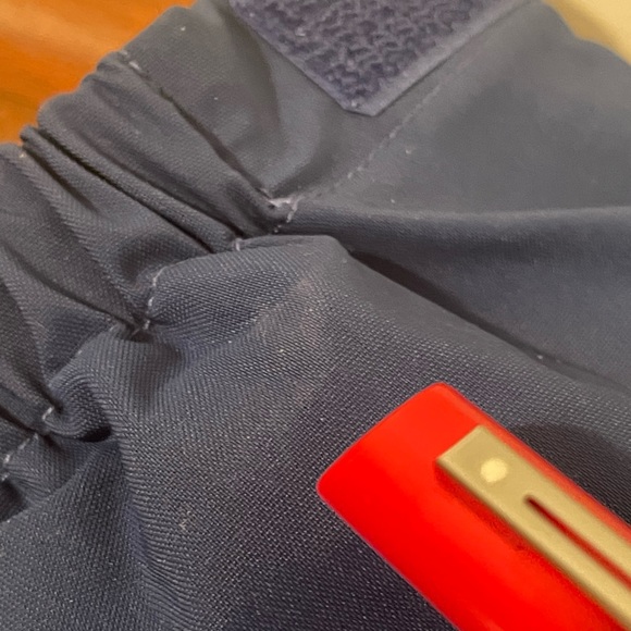 North Face Recco Winter Sports Coat, Mens Medium Blue/Gray Nylon/Polyester, USED - Picture 7 of 8